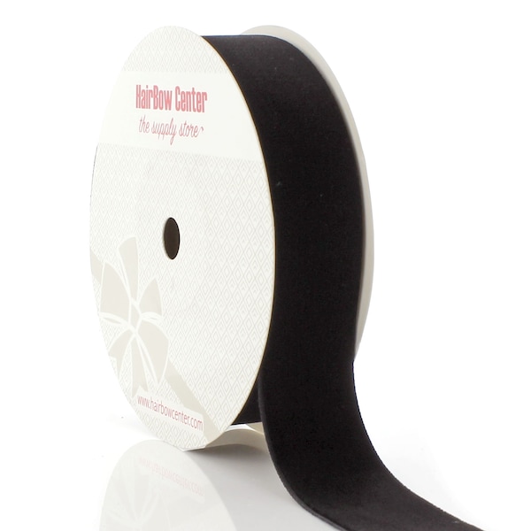 Black Velvet Ribbon Choose Width and Length