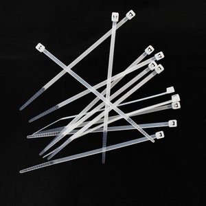 4 inch Nylon Cable Zip Ties Bulk Pack
