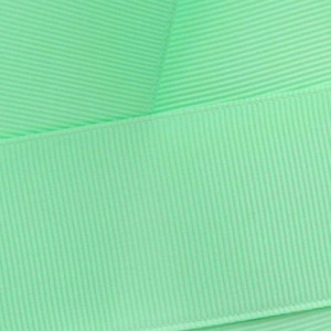 Mint Grosgrain Ribbon Solid Choose Width and Length