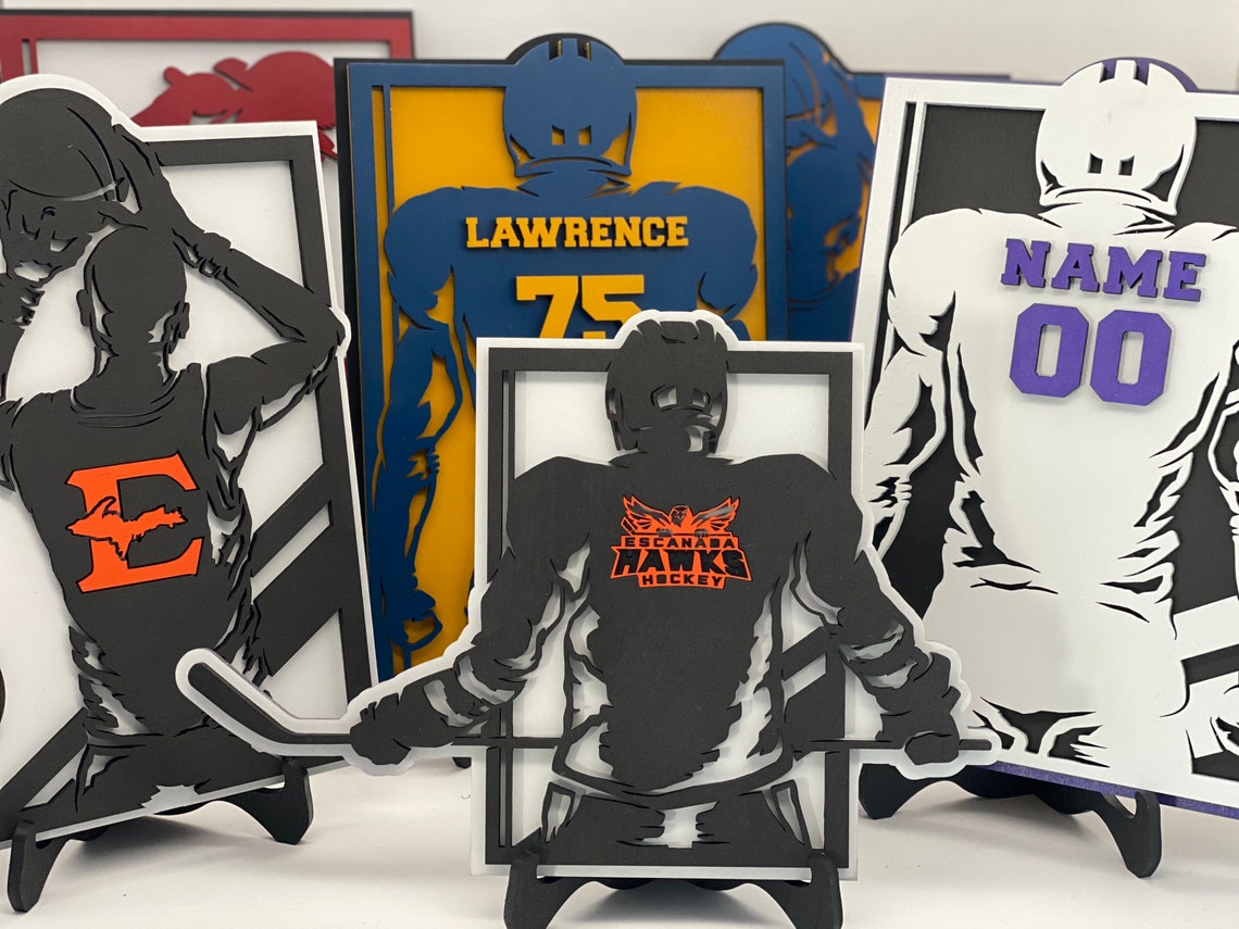 Sport Plaques/sports Display/custom Sport Display/custom Sport Etsy