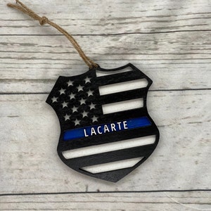 Polizist angepasst Ornament