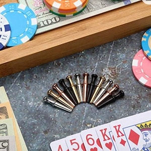 Cribbage board pegs