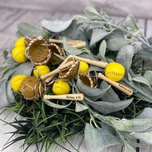 Schlüsselanhänger/Taschenanhänger/Softball Schlüsselanhänger/Softball Schlüsselanhänger/Baseball Schlüsselanhänger/Taschenanhänger/Taschenanhänger/Sportliebhaber