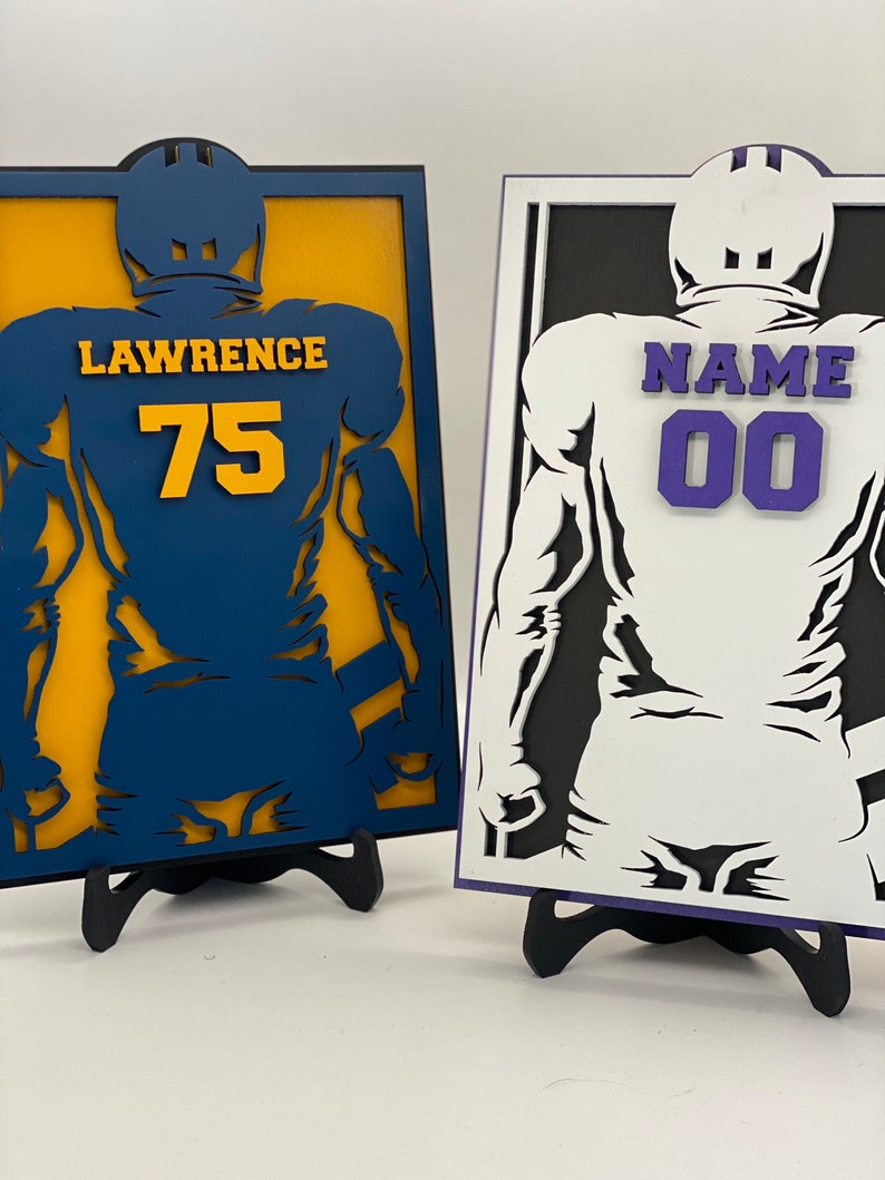 Sport Plaques/sports Display/custom Sport Display/custom Sport Etsy