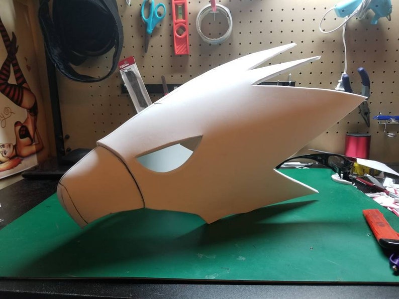 Fumikage Tokoyami Mask Template