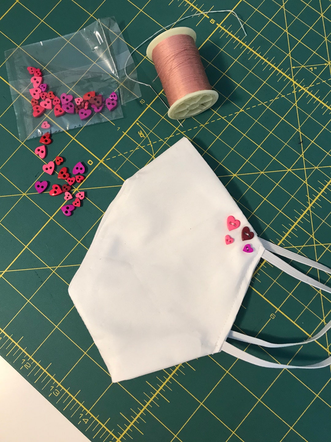 PDF Sewing Pattern for Face Mask Mask Sewing Pattern Pdf Etsy