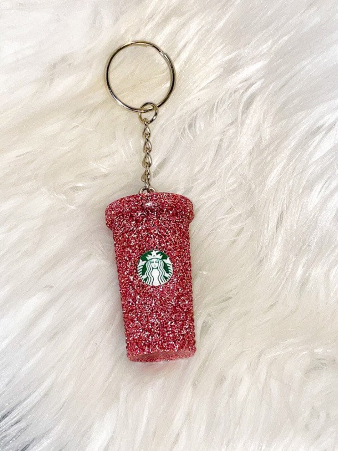 Starbucks Cup Keychain Etsy
