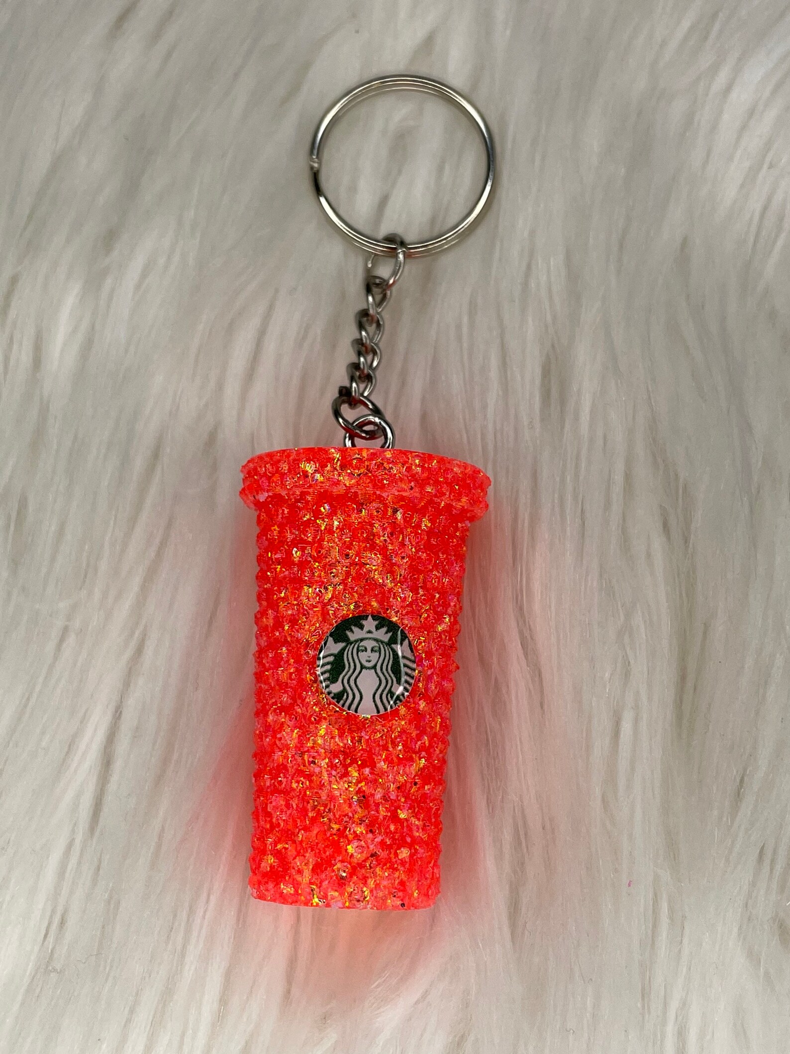 Starbucks Cup Keychain Etsy