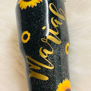 Sunflower tumbler