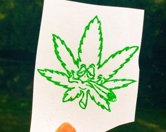 High Pot leaf decal/sticker