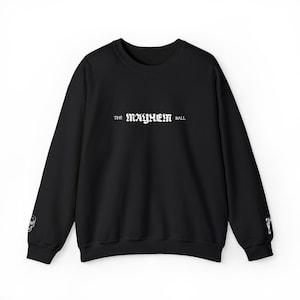 Lady Gaga MAYHEM Icon Crew Neck ブラックMサイズ Lady Gaga Crewneck Sweatshirt Mayhem - Etsy