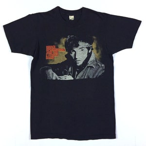 Vintage 80s BRUCE SPRINGSTEEN Born In The USA 1985 tour concert shirt - Screen Stars tag