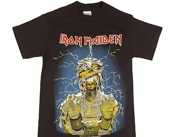 ヴィンテージ 80 年代 IRON MAIDEN Powerslave 1984 World