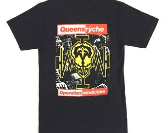 Vintage 80s QUEENSRYCHE Operation Mindcrime 1988 Tour
