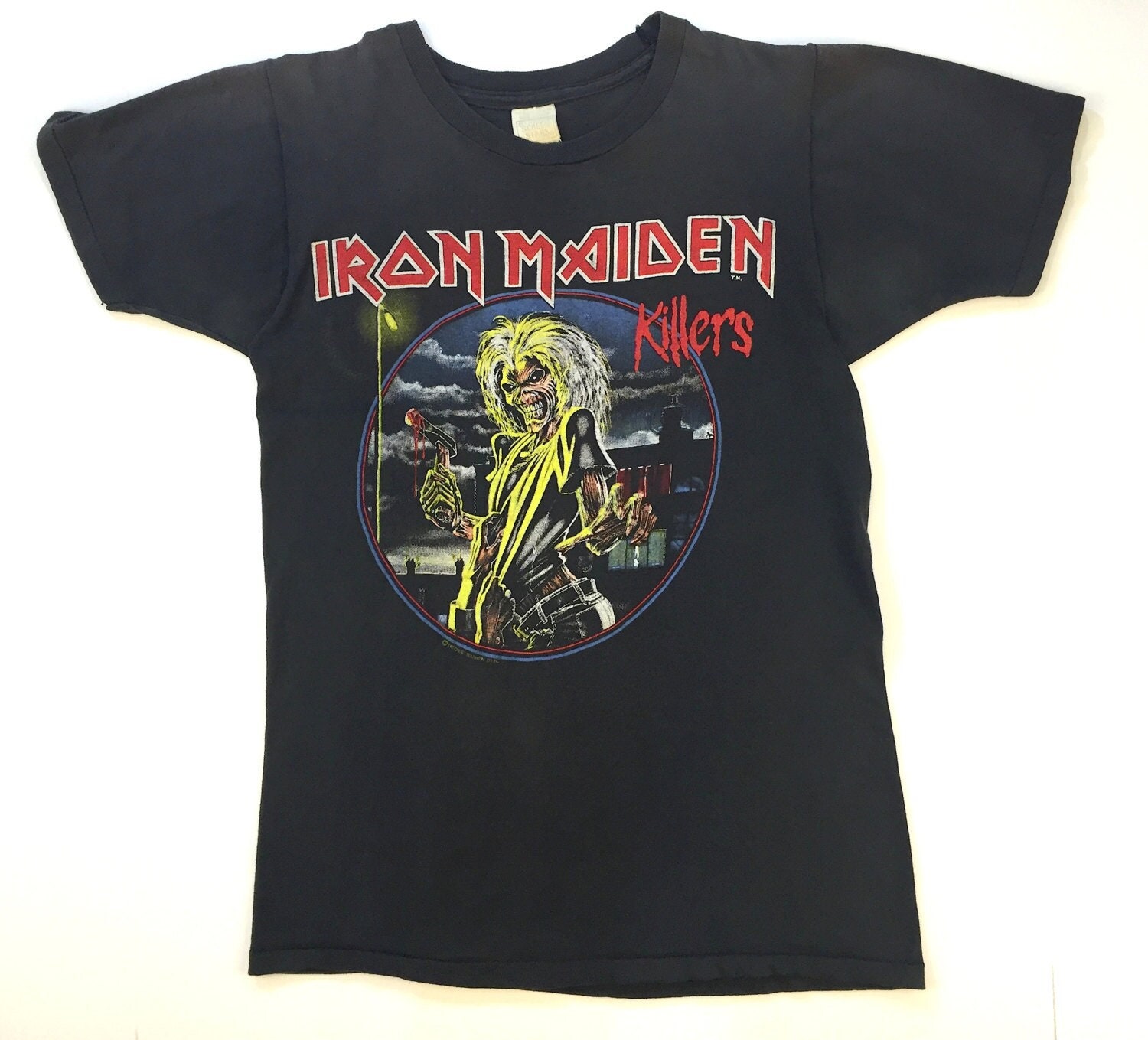 Vintage 80s IRON MAIDEN Killers World 1981 USA Tour - Etsy