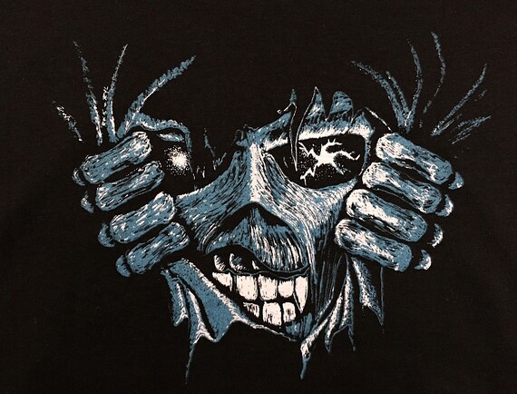 Vintage 80s IRON MAIDEN Seventh Son 12 Wasted Years Can I