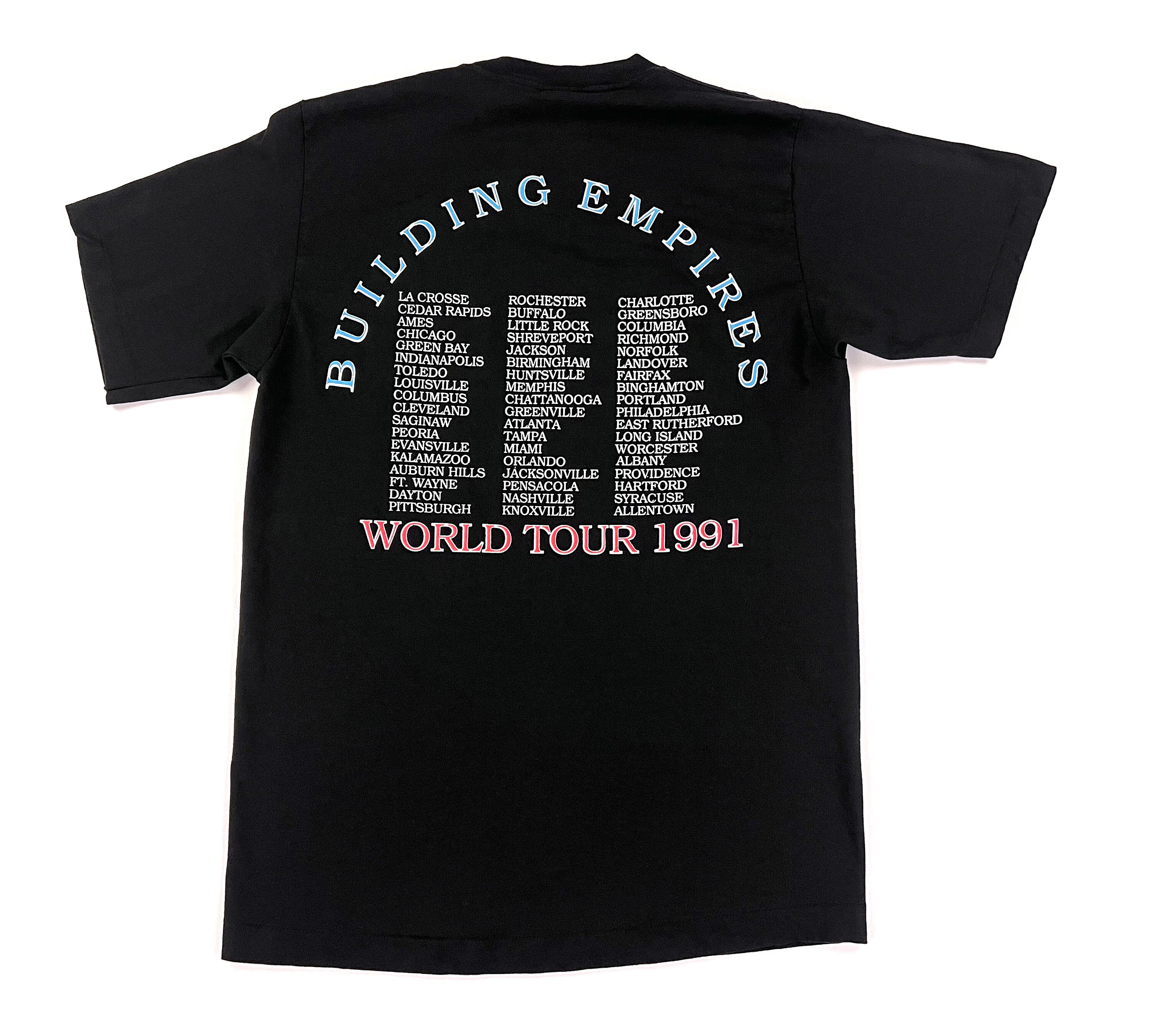 Vintage 90s QUEENSRYCHE Empire 1991 Building Empires Tour Concert