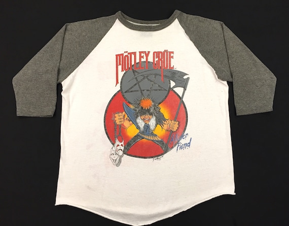 ヴィンテージ 80年代 MOTLEY CRUE Allister Fiend Theatre Of Pain