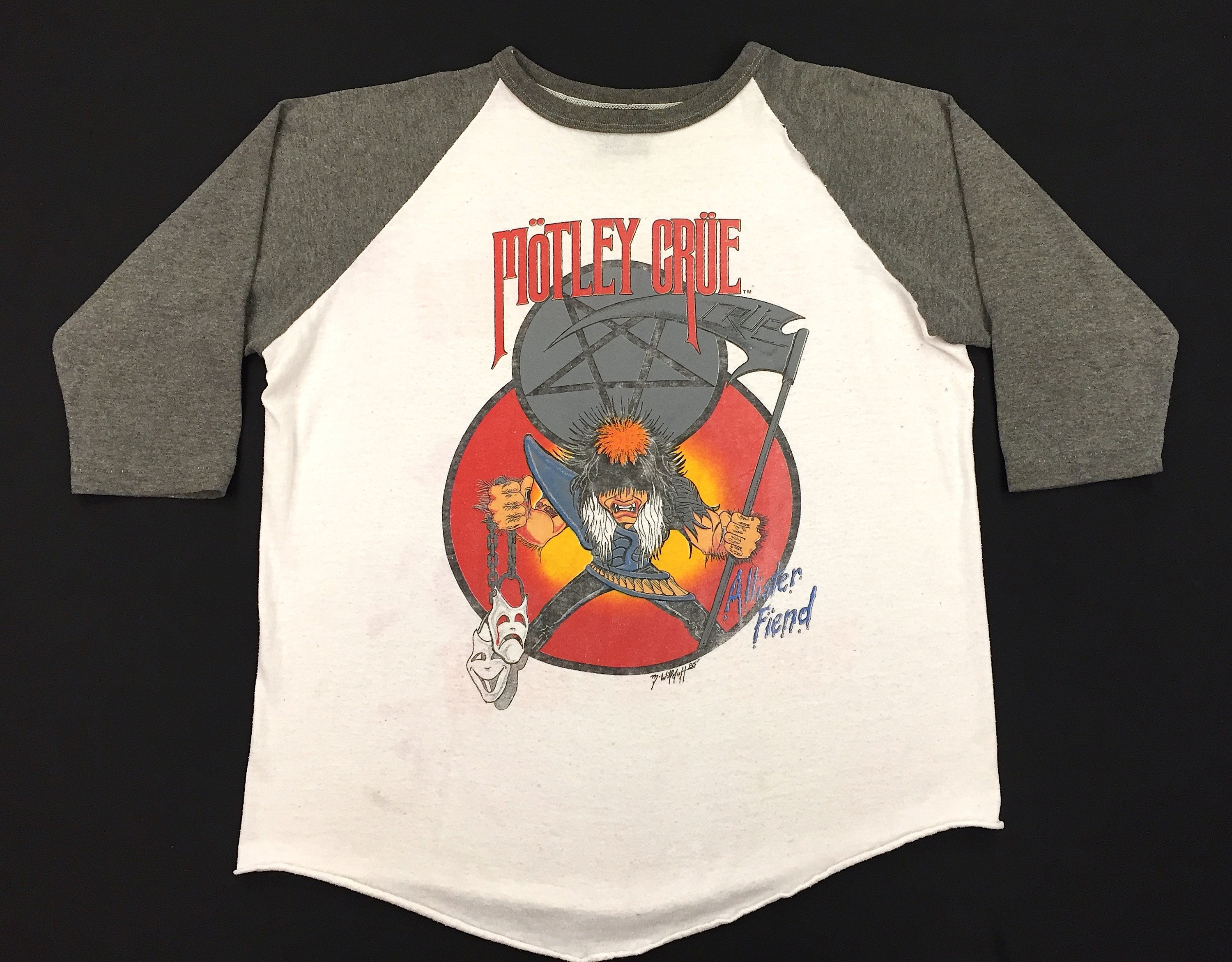 motley crue allister fiend t shirt