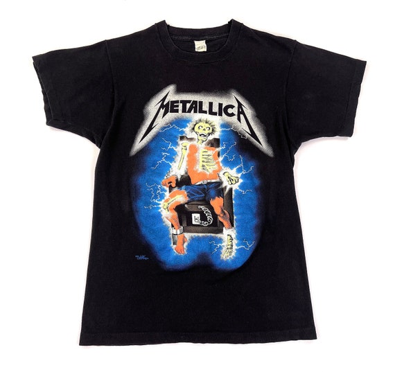 Vintage metallica t-shirt screen stars - Gem