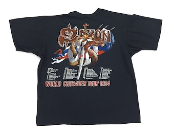 SAXON Isle of Man Live Tシャツ 1990 - メルカリ