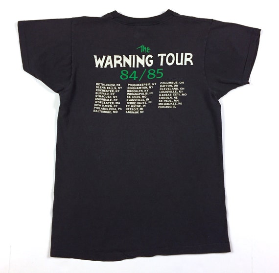 Vintage 80s QUEENSRYCHE the Warning 1984 Concert Shirt