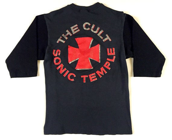 80s The CULT Tシャツ Koszulka koncertowa z lat 80. THE CULT Sonic Temple z trasy