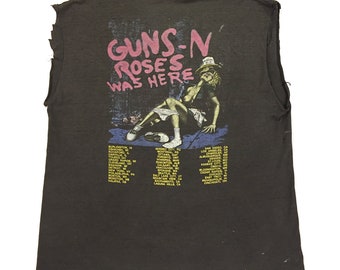 Vintage 1987 Guns N' Roses Single Stitched T-shirt | eBay
