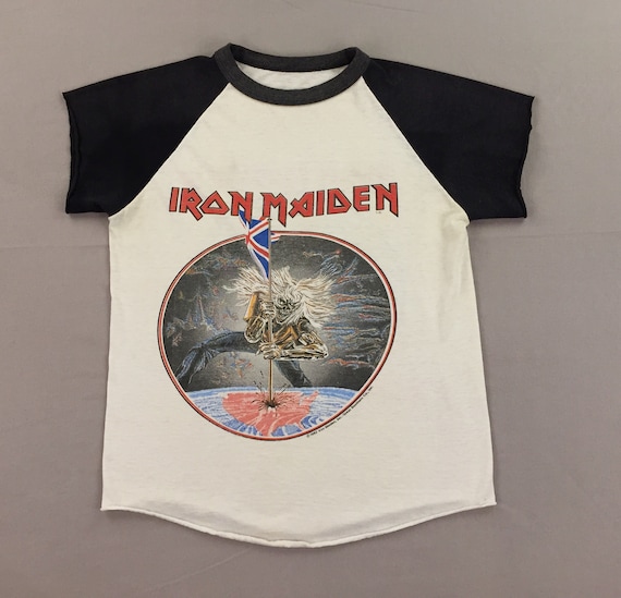 Vintage 80s IRON MAIDEN Number Of The Beast 1982 … - image 1