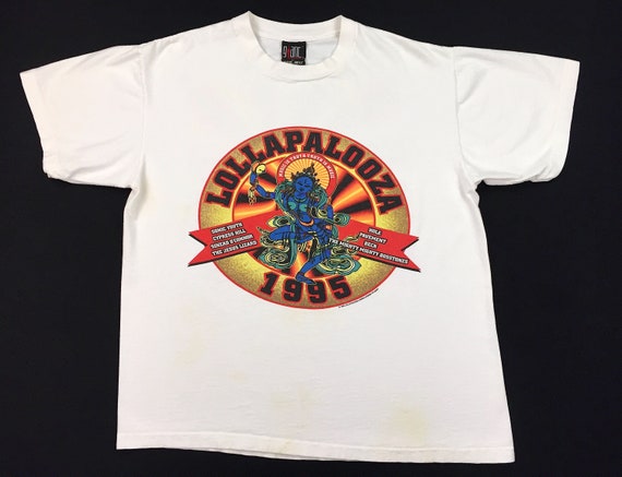 Vintage 90s LOLLAPALOOZA Sonic Youth 1995 tour con