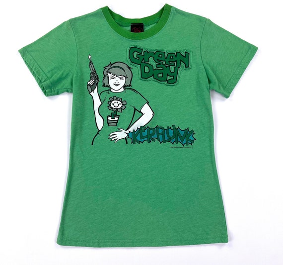 Vintage 90s GREEN DAY Kerplunk 1992 tour concert … - image 1