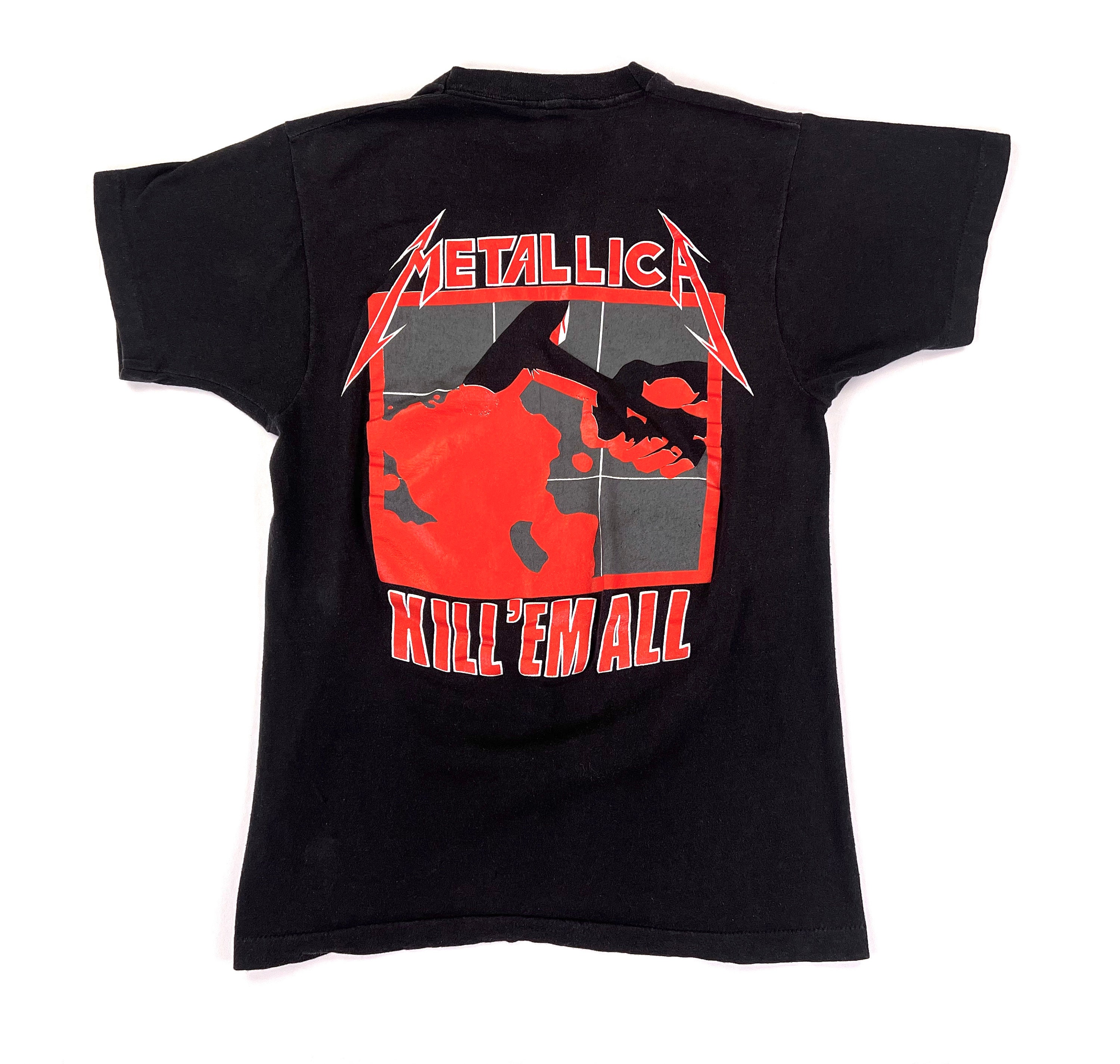 Vintage 80s METALLICA Ride the Lightning 1986 Tour Concert