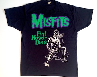 『希少』Misfits vintage 蓄光ロンT Msize 90s vintage Misfits ロンT 骨 S size蓄光 バンド - メルカリ