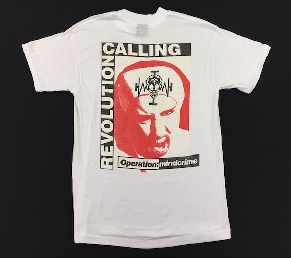 Vintage 80s QUEENSRYCHE Revolution Calling - Suite Sister Mary - 1988 Operation  Mindcrime Tour Concert T Shirt - Touch of Gold Tag - Etsy