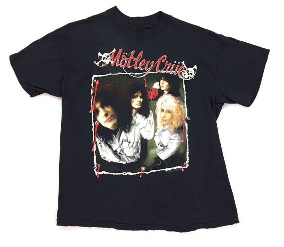 Vintage 80s MOTLEY CRUE Dr. Feelgood 1989 tour con