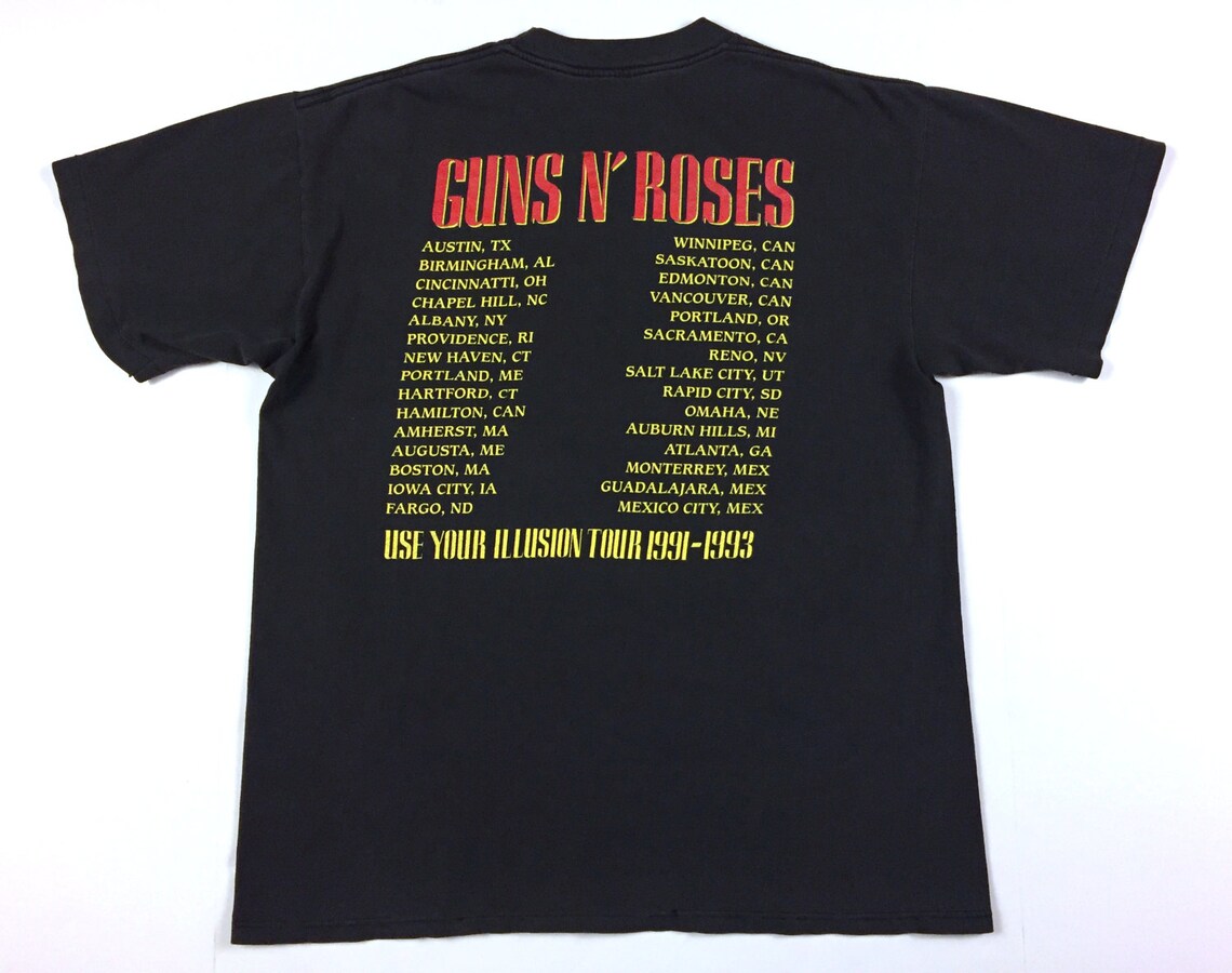 Bravado Guns N' Roses Band T-Shirt - Women's T-Shirts in White