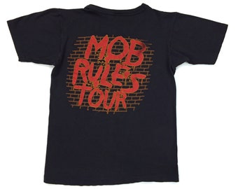ヴィンテージ 80 年代 BLACK SABBATH Mob Rules 1981 コンサート