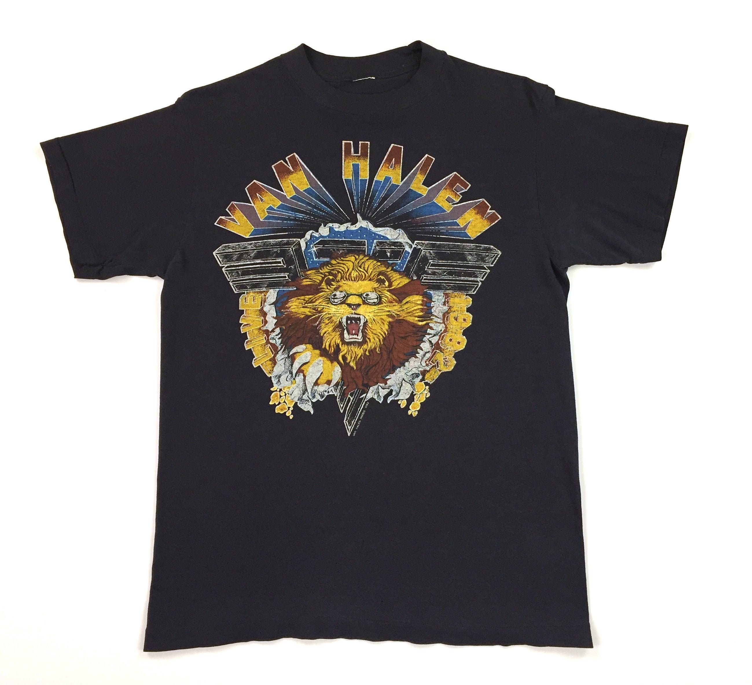 Vintage 80s VAN HALEN Diver Down 1982 Hide Your Sheep Tour Concert