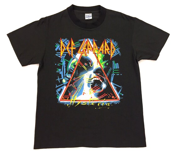 Vintage 80s DEF LEPPARD Hysteria 1988 tour concert