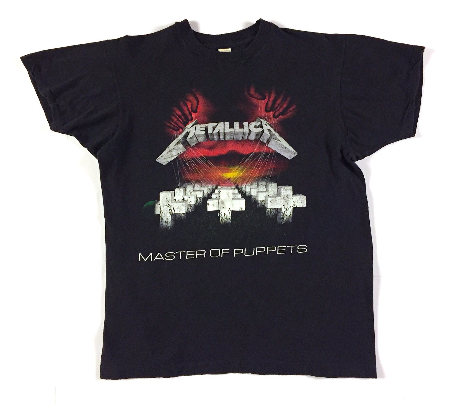 Vintage 80s METALLICA Master of Puppets Damage Inc 1986 Tour - Etsy