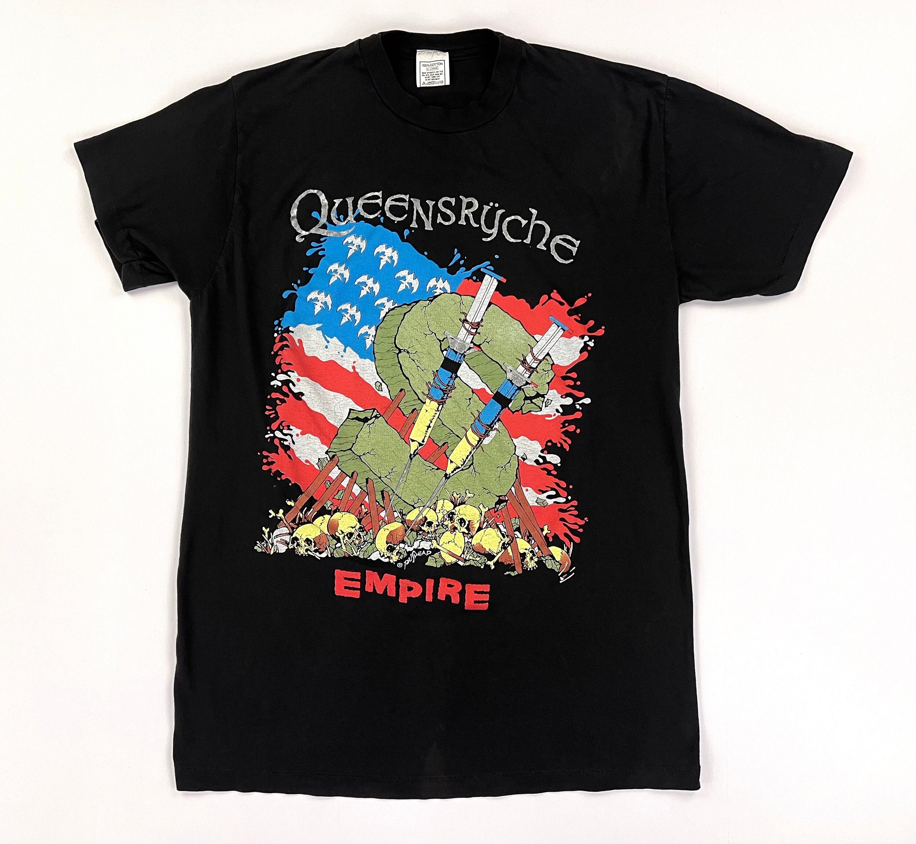 Vintage 90s QUEENSRYCHE Empire 1991 Building Empires Tour Concert