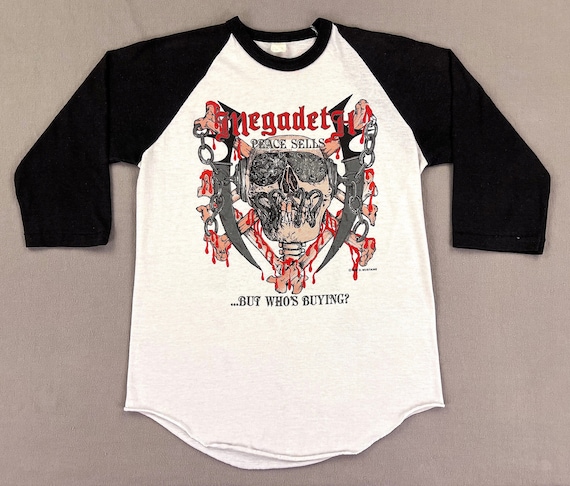 Vintage 80s MEGADETH Peace Sells  but Who's Buying 1986 Tour