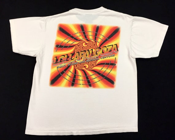 Vintage 90s LOLLAPALOOZA Sonic Youth 1995 Tour Concert T Vintage 90s LOLLAPALOOZA Sonic Youth 1995 Tour Concert T