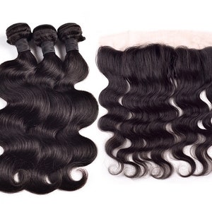15% Off Frontal + Bundle Deals - Brazilian Body Wave Hair