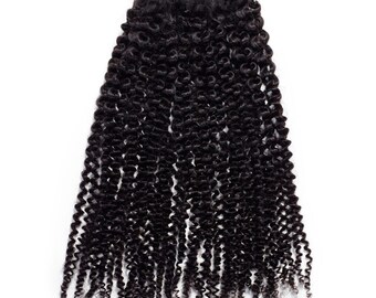 Indian Kinky Curly U-part Wig | Etsy