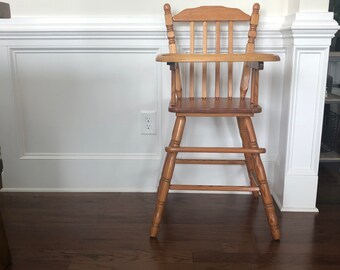 jenny lind wooden high chair for sale