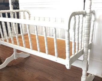 wood frame bassinet
