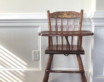 Vintage Wood High Chairs For Sale  . Great Savings & Free Delivery / Collection On Many Items.