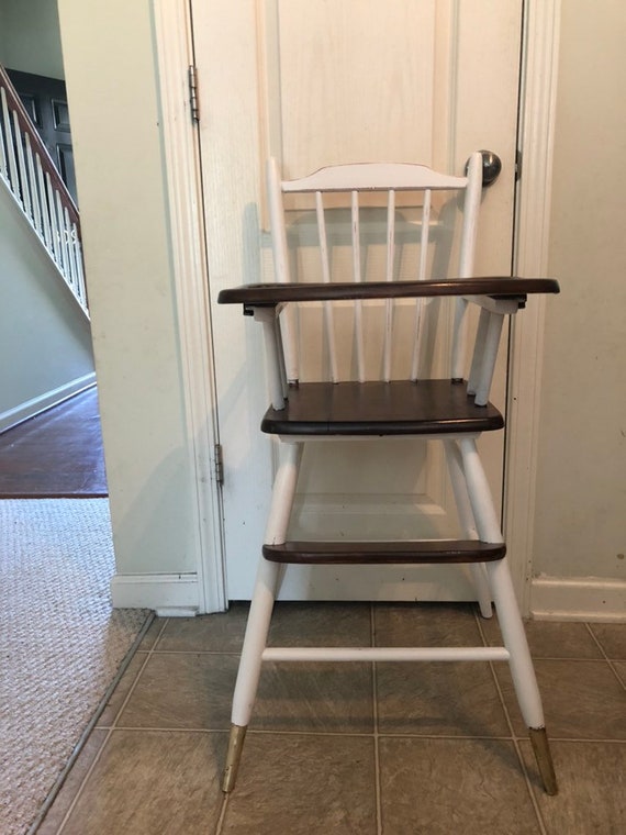 old wooden high chairs