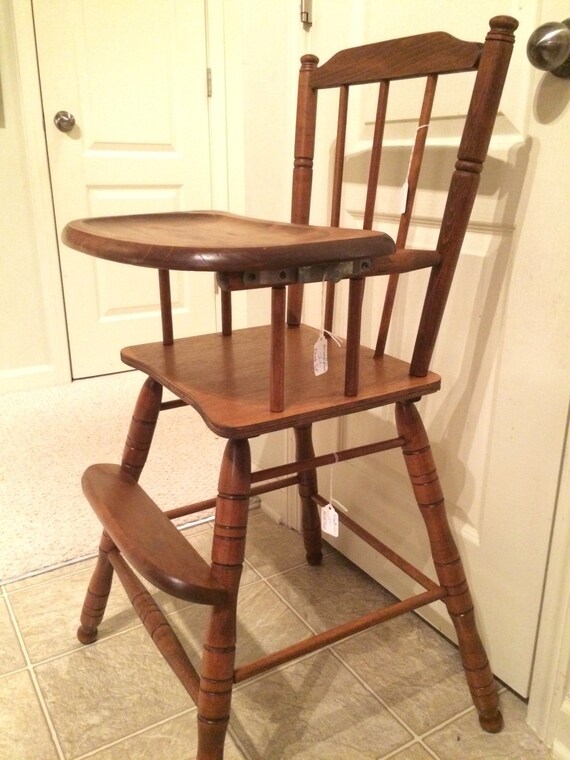 jenny lind wooden high chair for sale